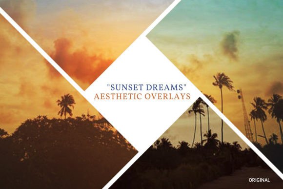 Download Aesthetic Sunset Dreams - Photo Overlays - Aesthetic Collection