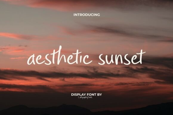 Download Aesthetic Sunset - Aesthetic Collection