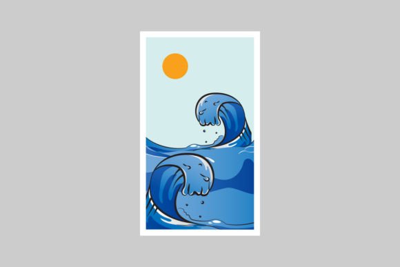 Download Abstract Contemporary Aesthetic Ocean - Aesthetic Collection
