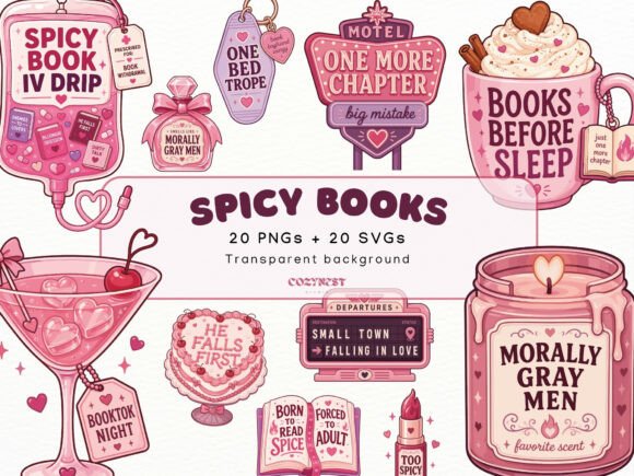Download Spicy Romance Cliparts, Smut Books PNG - Romance Collection